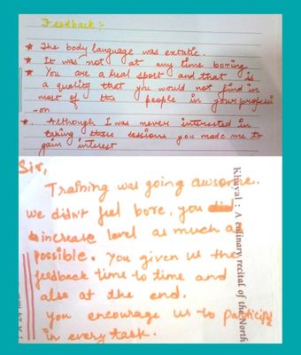 Pinnacalents STUDENT FEEDBACK