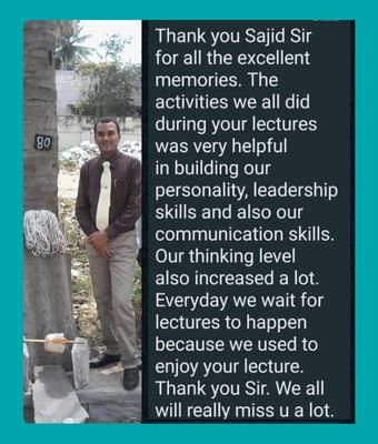 students feedback for pinnacalents